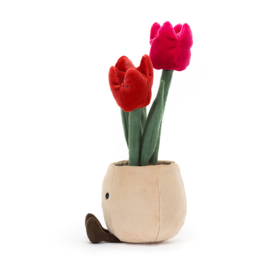 JELLYCAT | Amuseable Knuffel Tulp in pot - Tulip - 29 cm