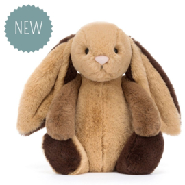 JELLYCAT | Bashful knuffel konijn patchwork - 31x 12 x 9 cm