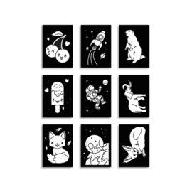 KIDYWOLF | Kidyneon knutselpakket space & meer