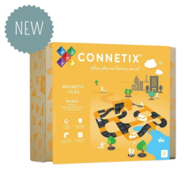 CONNETIX TILES | Ramps & Intersections - magnetische tegels - 16 stuks