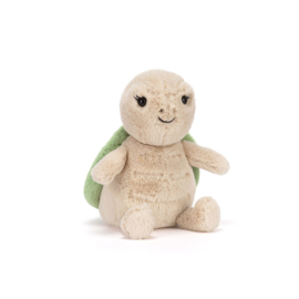 JELLYCAT | Knuffel schildpad Thimble - 16 x 9 x 10 cm