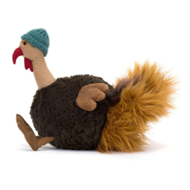 JELLYCAT | Knuffel Kalkoen - Theo Turkey - 29 x 14 cm