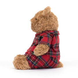 JELLYCAT | Knuffel beer pyjama - Bartholomew Bear Bedtime - medium - 28 x 12 cm