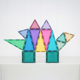 CONNETIX TILES | Magnetische tegels - glitter castle - 48 stuks