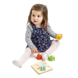 TENDER LEAF TOYS | Houten puzzel vormen & horen