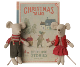 MAILEG | Kerstmuisjes kleine broer & zus in boek