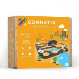 CONNETIX TILES | Magnetische tegels - creative roads - 48 stuks