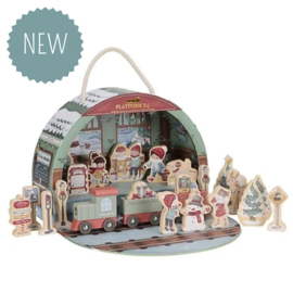 LITTLE DUTCH | Advent treinbaan