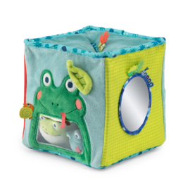 MOULIN ROTY |  Activiteitenkubus met rammelaars - La mara aux grenouilles