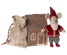 MAILEG | Muis kerstman grote broer - Santa mouse