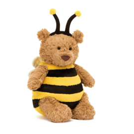 JELLYCAT | Knuffel beer Bartholomew bij - 26 x 14 x 14 cm