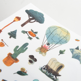 MOULIN ROTY | Kleurboek met stickers - La Bande à Jojo