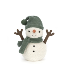 JELLYCAT | Knuffel Maddy sneeuwpop - Maddy Snowman small