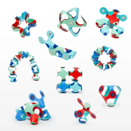 CLIXO | Magnetisch constructiespeelgoed - tiny & mighty - marine - 9st