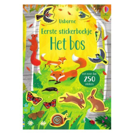 USBORNE | Mijn eerste stickerboek het bos