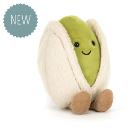 JELLYCAT | Amuseables knuffel pistache - 14 x 8 x 8 cm