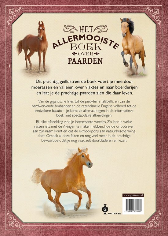 UITGEVERIJ GOTTMER | Het allermooiste boek over paarden