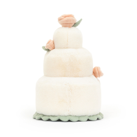 JELLYCAT | Amuseable Knuffel Bruidstaart - Amuseable Wedding Cake - 28 x 19 cm