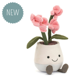 JELLYCAT | Amuseables knuffel orchidee in pot - 25 x 10 x 11 cm