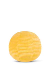 BON TON TOYS x Smiley | Knuffel Smiley corduroy geel - 13 cm