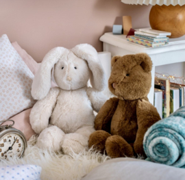 MOULIN ROTY | Knuffel konijn crème - Arthur et Louison - 23 cm