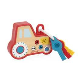 JANOD | Tractor sleutelhanger met geluid