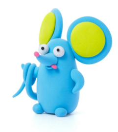 HEY CLAY | Boetseerklei fluffy pets - 5 figuren