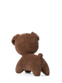 NIJNTJE | Knuffelhond Snuffie Corduroy bruin 21 cm - Snuffy Corduroy brown