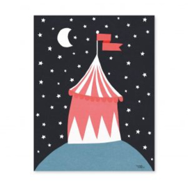 MICHELLE CARLSLUND | Poster Circus tent