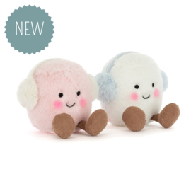 JELLYCAT | Amuseables knuffel marshmallow toastie - 9  x 16 x 6 cm