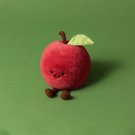 JELLYCAT | Amuseables knuffel appel - 16 x 14 x 13 cm