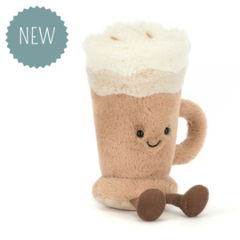 JELLYCAT | Amuseables knuffel latte - 18 x 8 x 8 cm
