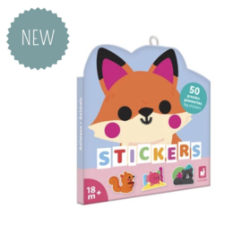 JANOD | Stickers dieren - 50 stuks