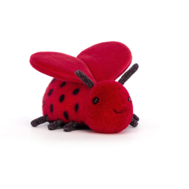 JELLYCAT | Knuffel lieveheersbeestje Loulou - 	6 x 8 x 13 cm