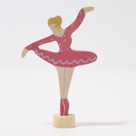 GRIMM'S | Decoratie figuur - ballerina roze
