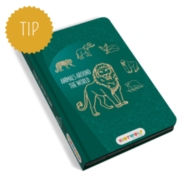KIDYWOLF | Tekentablet kidydraw mini - dieren van over de wereld