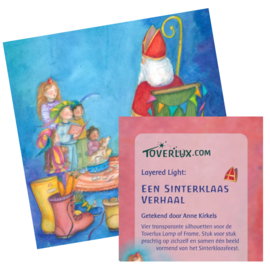 TOVERLUX | Gelaagd licht Een Sinterklaas verhaal - 4 toverplaten