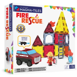 Magna-Tiles | Magnetische tegels fire rescue - 27st