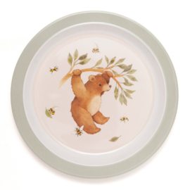 PETIT MONKEY | Melamine Bord Animal Craddle - sage