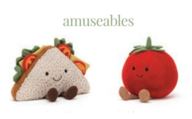 JELLYCAT |  Amuseable Knuffel Tomaat - Tomato