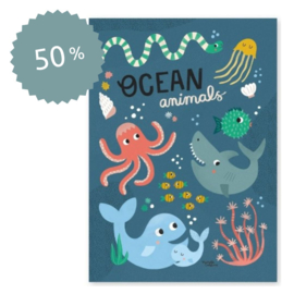 MICHELLE CARLSLUND | Poster Ocean animals