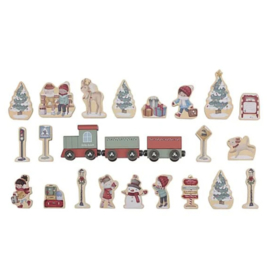 LITTLE DUTCH | Advent treinbaan