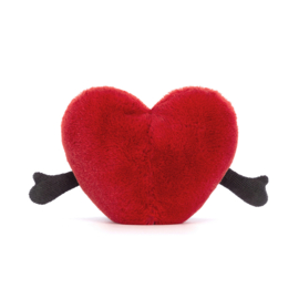 JELLYCAT | Amuseable Knuffel Hart - Red Heart - 11 x 13 cm