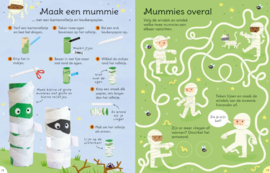 USBORNE | Doeboek Halloween - knutselen & puzzelen