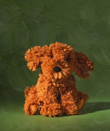 JELLYCAT | Knuffel hond Labradoodle - Cooper Doodle dog - 23 x 21 cm