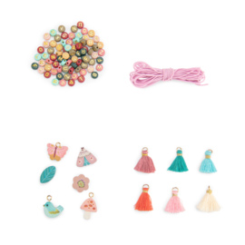 MOULIN ROTY | Houten kralenset - Les Rosalies