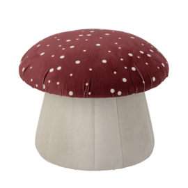 BLOOMINGVILLE MINI | Poef paddenstoel - Lue Pouf Red