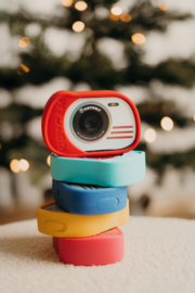 KIDYWOLF | Digitale kindercamera kidycam - cyaan