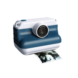 KIDYWOLF | Kindercamera met thermische printer - k-print - blauw