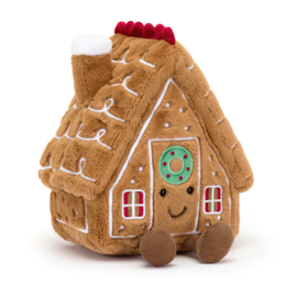 JELLYCAT | Knuffel Amuseable Gingerbread House - 18 x 22 cm